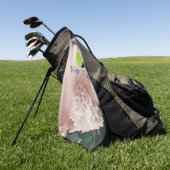 Logo simple serviettes de golf (Vert)