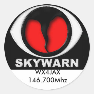 logo skywarn, Sticker