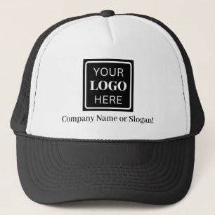 Logo Slogan Bedrijf / Bedrijfsnaam Trucker Pet