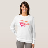 Logo Slouchy Sweatshirt (Wit) (Voorkant volledig)
