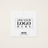 Logo Social Media Professional Hang Tag (Devant)