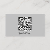 Logo sociale media Gold QR-code Gold YouTubes Visitekaartje (Achterkant)