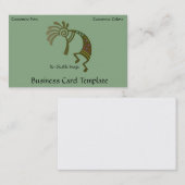 Logo Sothwestern Carte de visite Kokopelli (Devant / Derrière)
