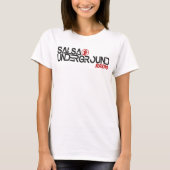 Logo souterrain 2 de femmes de T-shirt de Salsa (Devant)