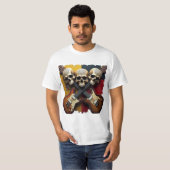 Logo Spanien entdecken T-shirt (Voorkant volledig)