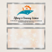 Logo Sparkle House | Nettoyer les bulles brillante (Devant & derrière)