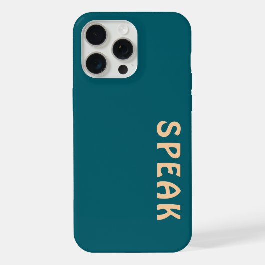 Logo SPEAK (Verso)