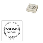 Logo stempel, Aangepaste rubberen stempel, zakelij Rubberstempel (Gestempeld)