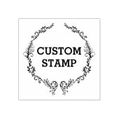 Logo stempel, Aangepaste rubberen stempel, zakelij Rubberstempel (Afrduk)