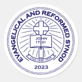 Logo sticker, blad van 20 ronde sticker