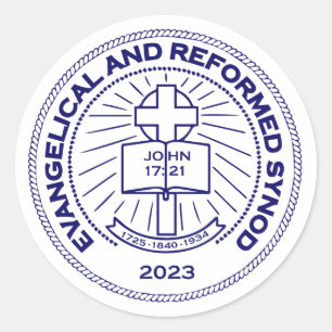 Logo sticker, blad van 20 ronde sticker