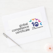 Logo Sticker GCC 10th Anniversay! (Enveloppe)