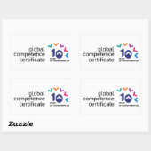 Logo Sticker GCC 10th Anniversay! (Feuille)