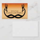 Logo Sud-Ouest Deux Carte de visite Kokopelli (Devant / Derrière)