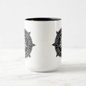 logo sur la tasse de les deux côtés (Centre)