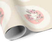 Logo Sweet Cake Bakkerij Cadeaupapier (Rol Hoek)