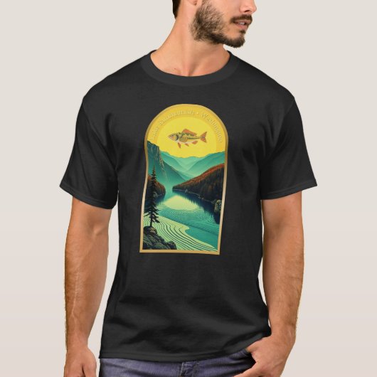 Logo T-Shirt du lac Sammamish Washington (Devant)