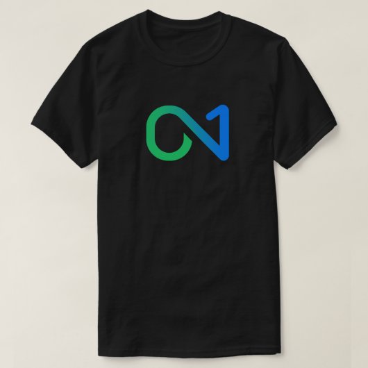 Logo T-shirt ON1 (Vert Bleu) (Design devant)