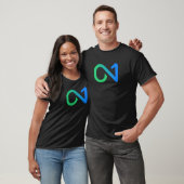 Logo T-shirt ON1 (Vert Bleu) (Unisexe)