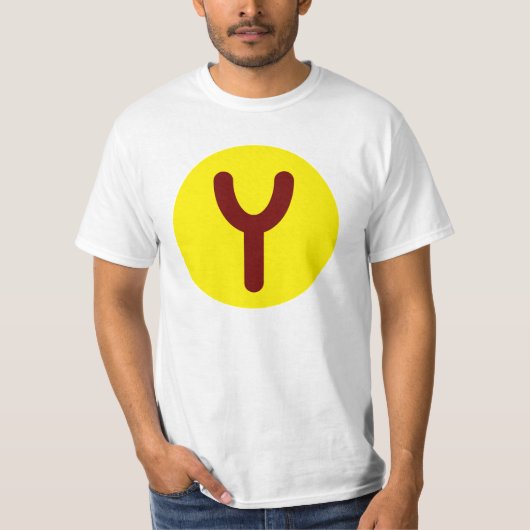 Logo T-shirt op wit (Voorkant)