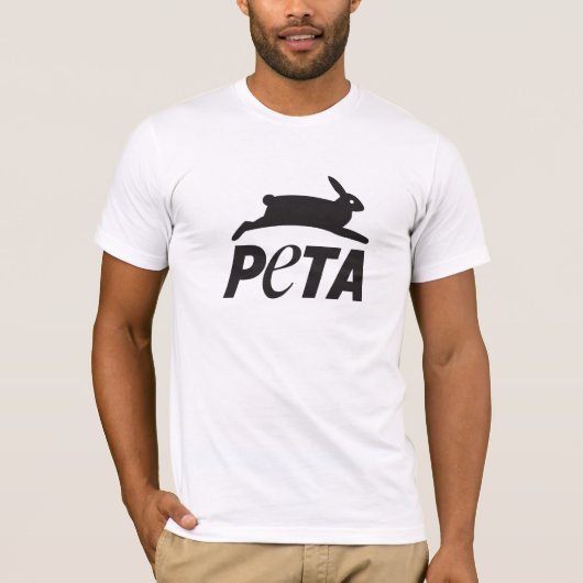 Logo t-shirt PETA (Devant)