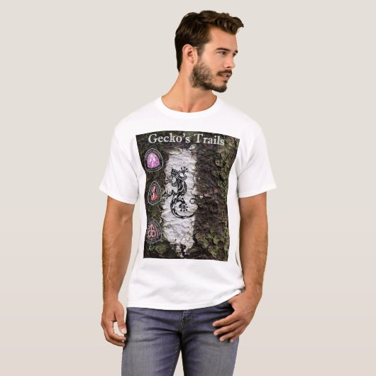 Logo T-shirt van Gecko (Voorkant volledig)