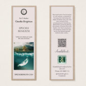 Logo Taupe Auteur Matériel promotionnel Signets (Devant & derrière)