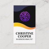 Logo Tech Brain | Carte de visite de conception de (Devant)