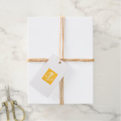 Logo Tekst Folie Gift Label Behuizingen Premium Kr (Met Koord)