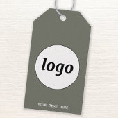 Logo Tekst Zakelijk Groen Product Prijs Label Labe Cadeaulabel