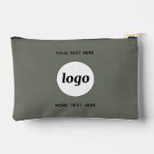 Logo Tekst Zakelijke Promotie Branding Groen Etui (Achterkant)
