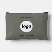 Logo Tekst Zakelijke Promotie Branding Groen Etui (Voorkant)