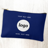 Logo Tekst Zakelijke Promotie Branding Marineblauw