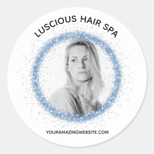 *~* LOGO TÉLÉCHARGEMENT DE PHOTOS Étiquette de pro (Devant)