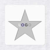 Logo Télécharger du fer sur Étiquette pour Masque (Design 1)