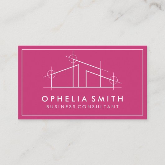 Logo thuisarchitect visitekaartje (Voorkant)