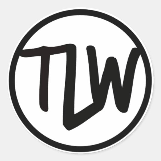 Logo TLW autocollant brillant (Devant)