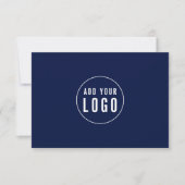 Logo Toevoegen Aangepaste Kleur Script Cadeaubon (Voorkant)