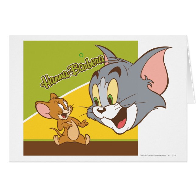Logo Tom et Jerry Hanna Barbera (Devant horizontal)