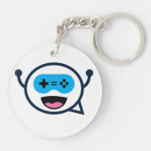 Logo transparent de porte-clés de M. Chillout (Dos)