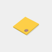 Logo upload geel post-it® notes (Schuin)