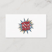 Logo Upload Modern Simple Visitekaartje (Voorkant)