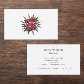 Logo Upload Modern Simple Visitekaartje