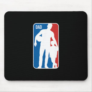 Logo vader sporten schets vader zoon silhouet vade muismat