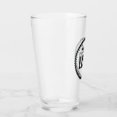 Logo van aangepast bedrijf glas (Rechts)