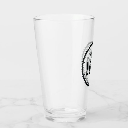 Logo van aangepast bedrijf glas (Rechts)