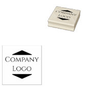 Logo van aangepast bedrijf 	rubberstempel (Gestempeld)
