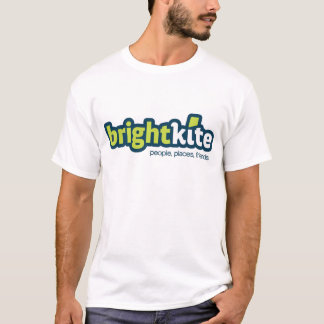 Logo van BrightStor.com - met tagline T-shirt