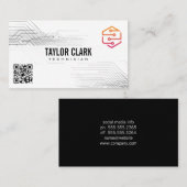 Logo van Circuit Board Component Tech | QR-code Visitekaartje (Voorkant / Achterkant)