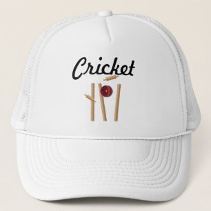 Logo van cricketband en stookolie, trucker pet